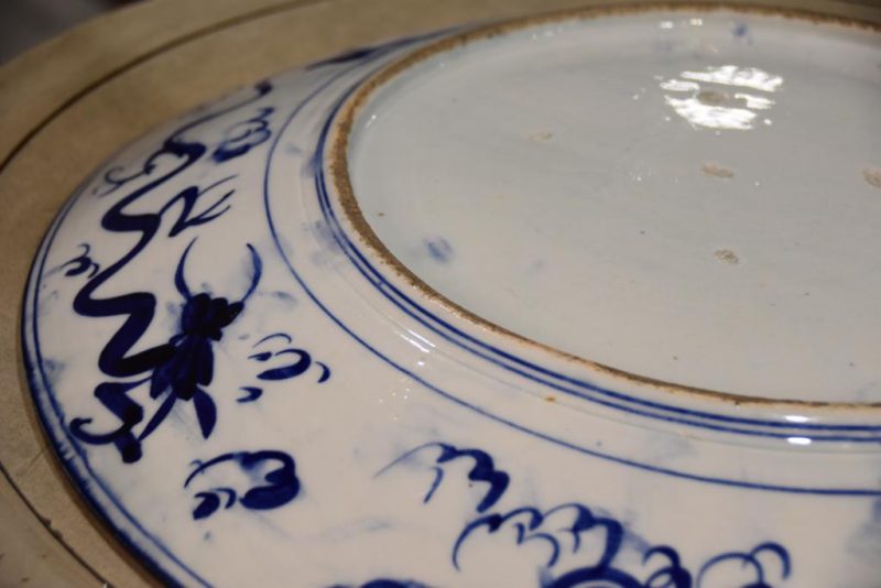 Blue and White Imari Charger Width:460mm - Image 9