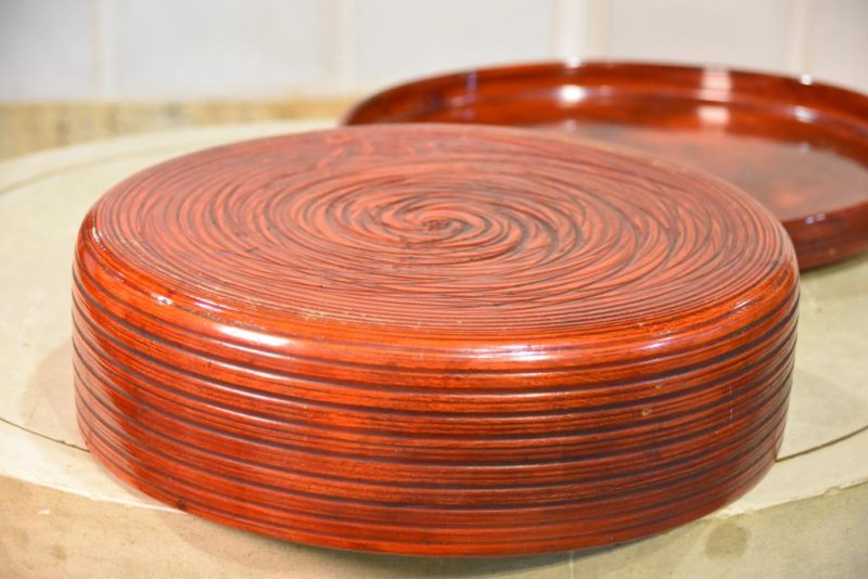 Lacquered Chabako (Tea Utensil Storage) - Image 4