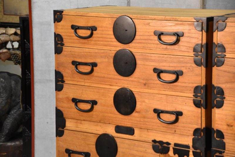 Rare Pair of Antique Clothing Chests Width:1780mm - Image 17