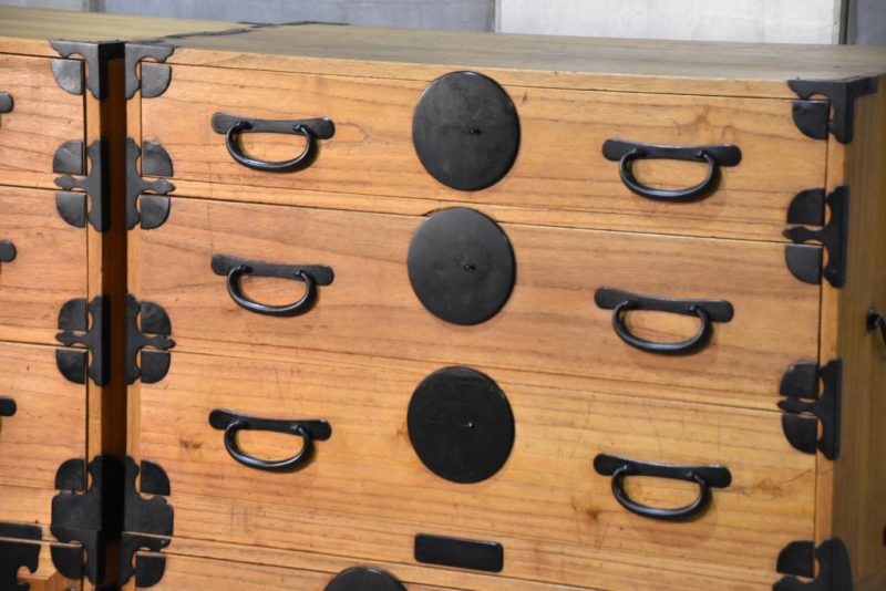 Rare Pair of Antique Clothing Chests Width:1780mm - Image 14
