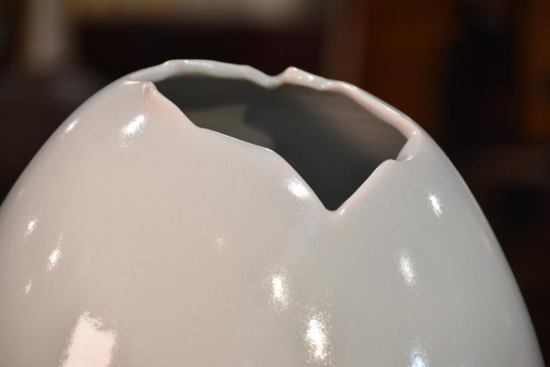Japanese Seiji Ceramic Vase - Image 2