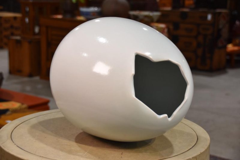 Japanese Seiji Ceramic Vase - Image 4
