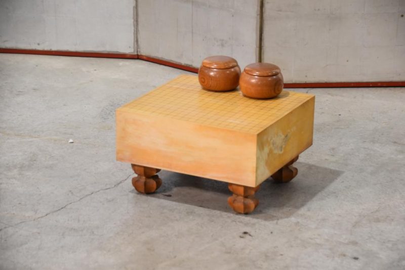 Japanese Go Board and Stones
