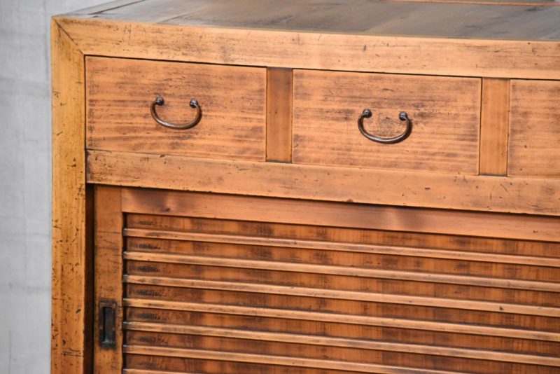 Antique Solid Wood Sideboard Kitchen Chest Width:1645mm - Image 13