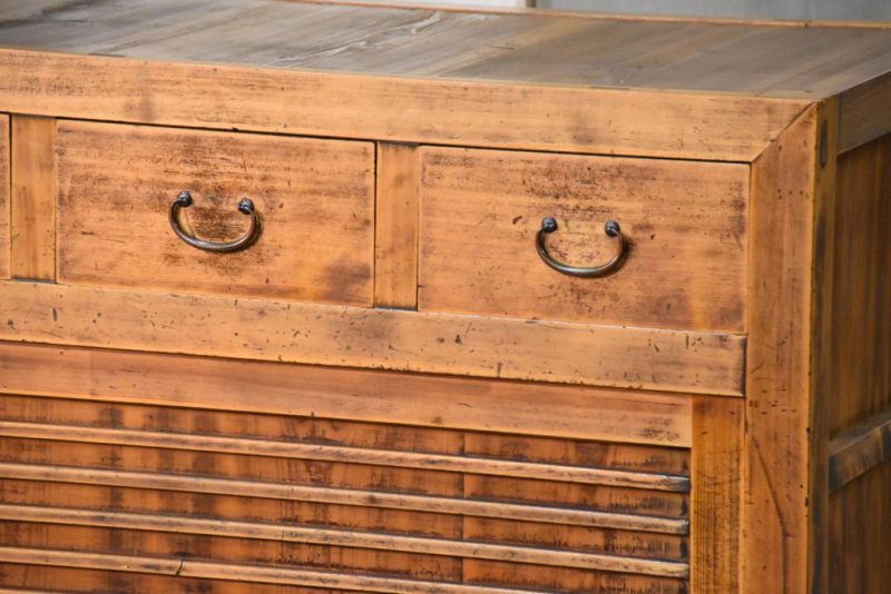 Antique Solid Wood Sideboard Kitchen Chest Width:1645mm - Image 11