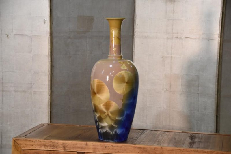 Crystalline Ceramic Vase Height:340mm
