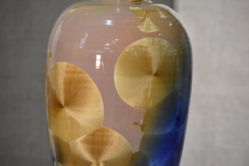 Crystalline Ceramic Vase Height:340mm - Image 9