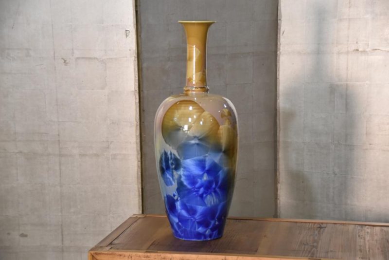 Crystalline Ceramic Vase Height:340mm - Image 4