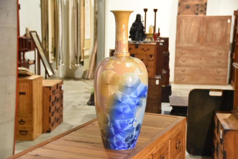 Crystalline Ceramic Vase Height:340mm - Image 11
