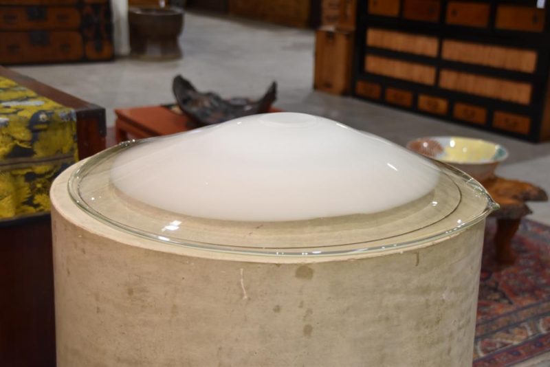 Large Glass Artist Plate Width:630mm - Image 8