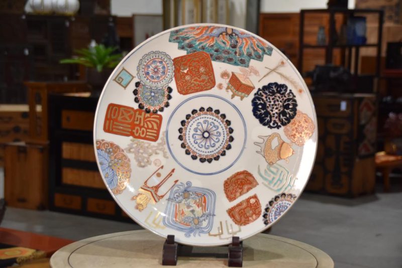 Japanese Imari Charger Width:475mm