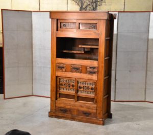 Kyoto Region Antique Kitchen Chest Width:940mm