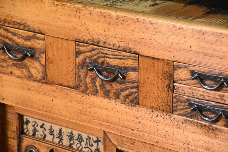 Kyoto Region Antique Kitchen Chest Width:940mm - Image 10