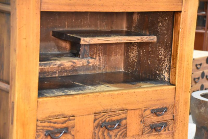 Kyoto Region Antique Kitchen Chest Width:940mm - Image 3