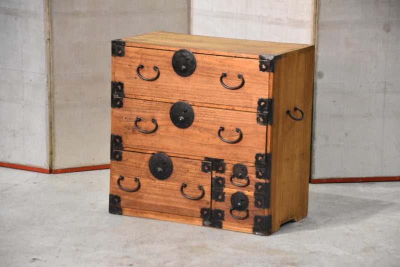 Antique Ko Dansu Small Accessories Chest Width:645mm