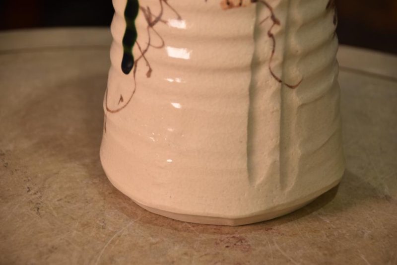 Oribe Pottery Mizuzashi used in the Tea Ceremony - Image 7