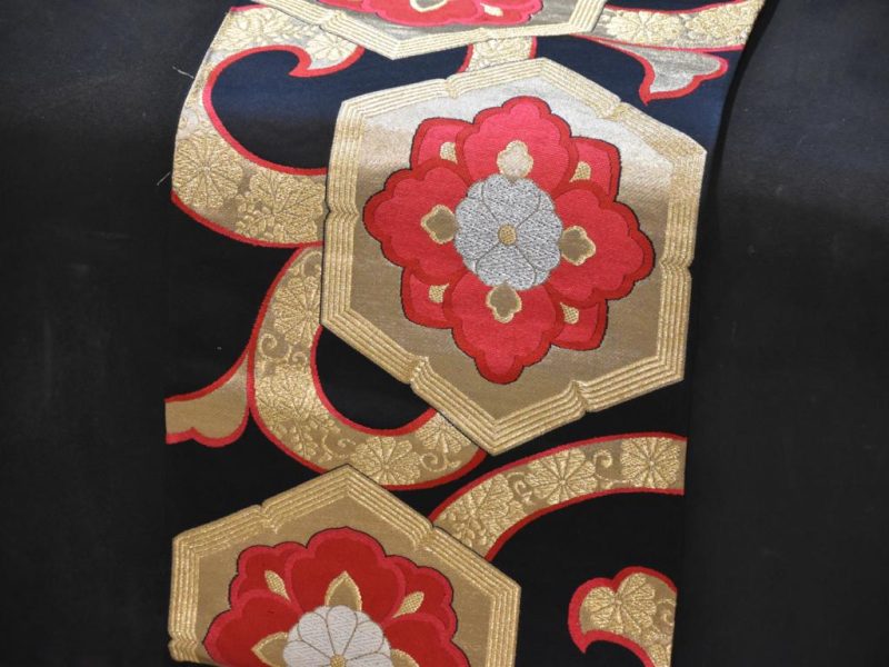 Colourful Japanese Obi Sash - Image 2