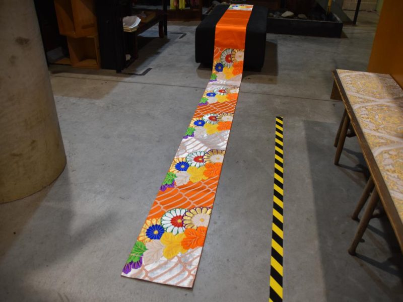 Colourful Japanese Obi Sash - Image 4