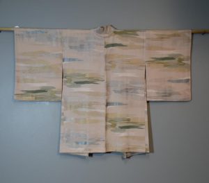 Silk Haori Worn Over Kimono
