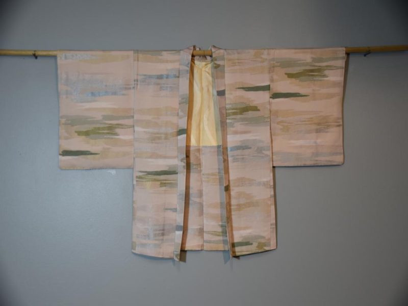 Silk Haori Worn Over Kimono - Image 5