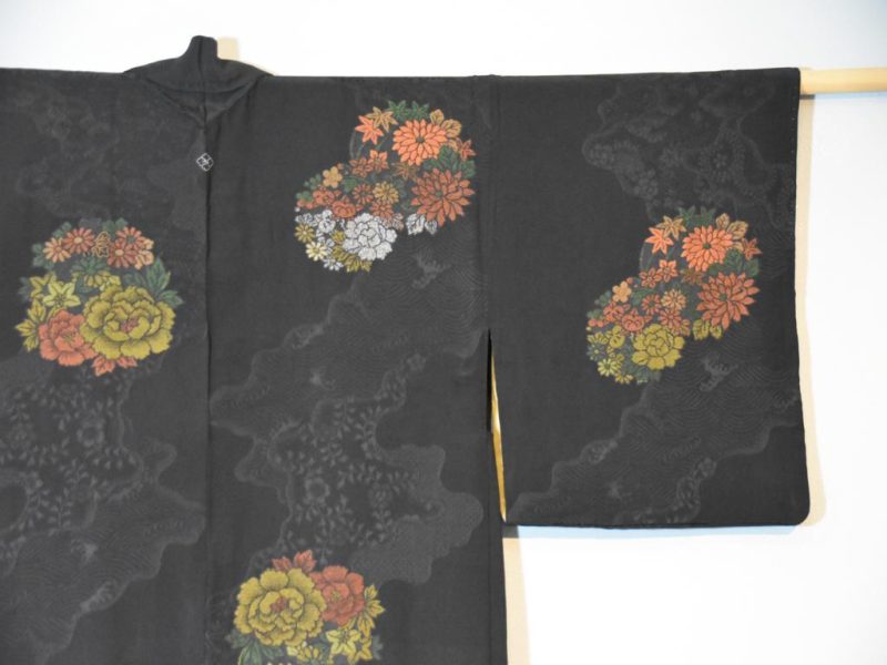 Silk Haori Worn Over Kimono - Image 8