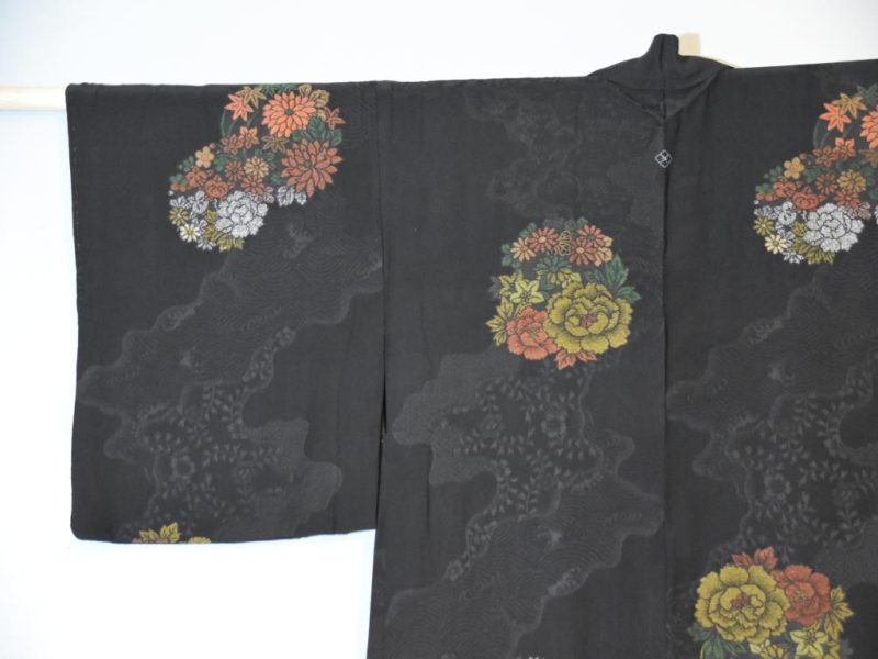 Silk Haori Worn Over Kimono - Image 7
