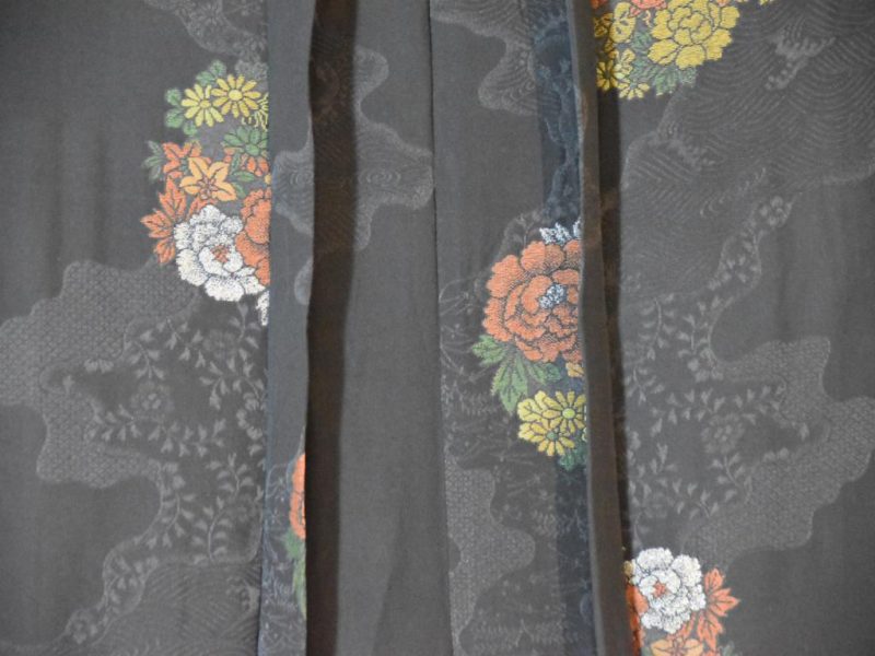 Silk Haori Worn Over Kimono - Image 5