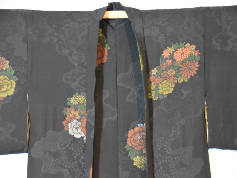Silk Haori Worn Over Kimono - Image 4