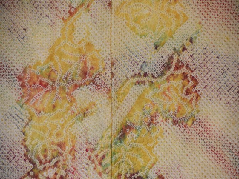 Japanese Shibori Silk Haori - Image 2