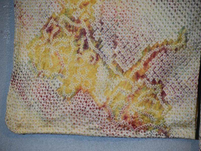 Japanese Shibori Silk Haori - Image 8
