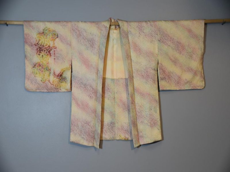 Japanese Shibori Silk Haori - Image 7