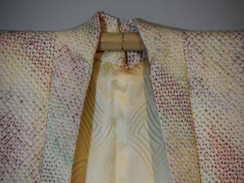 Japanese Shibori Silk Haori - Image 5