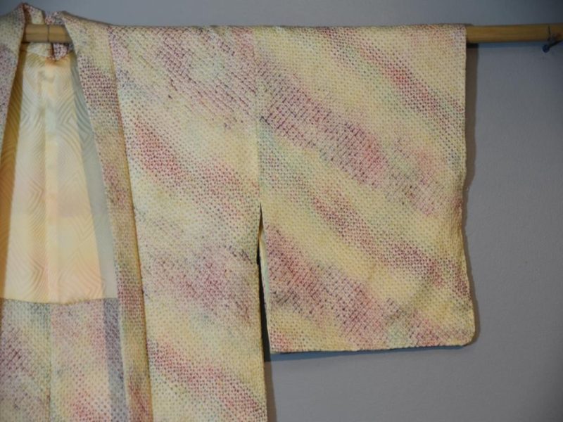 Japanese Shibori Silk Haori - Image 4