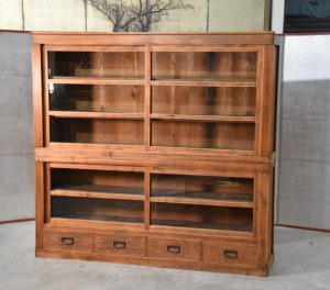 Antique Merchant Shop Display Chest Width:1760mm