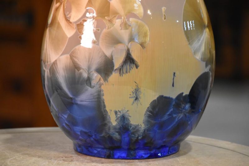 Crystalline Ceramic Vase Height:480mm - Image 10