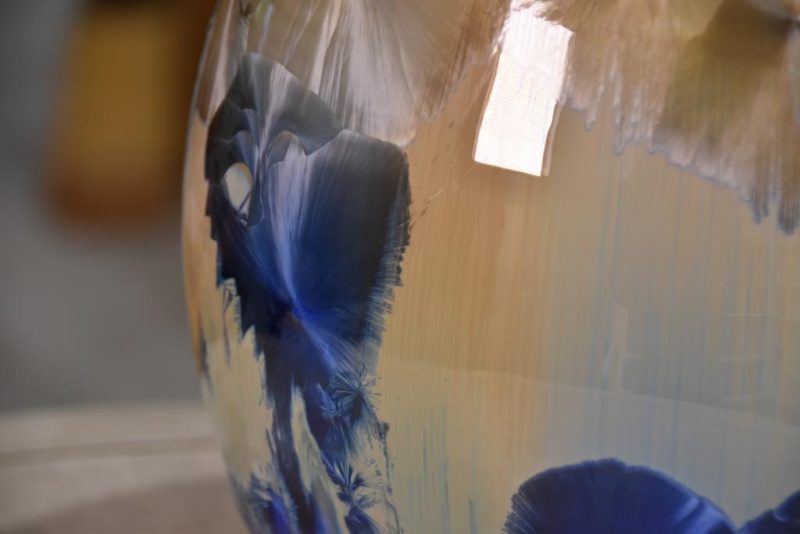 Crystalline Ceramic Vase Height:480mm - Image 5