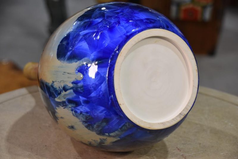 Crystalline Ceramic Vase Height:480mm - Image 3