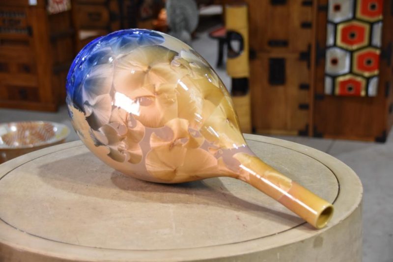 Crystalline Ceramic Vase Height:480mm - Image 2