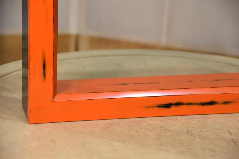 Tea Ceremonial Negoro Lacquer Irori Surround - Image 2