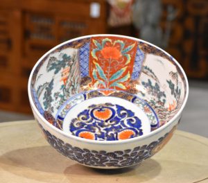 Japanese Coloured Imari Porcelain Bowl