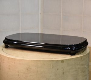 Japanese Black Lacquer Bonsai Stand