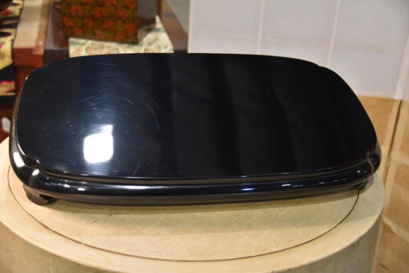 Japanese Black Lacquer Bonsai Stand - Image 2