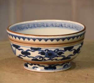 Blue and White Imari Bowl