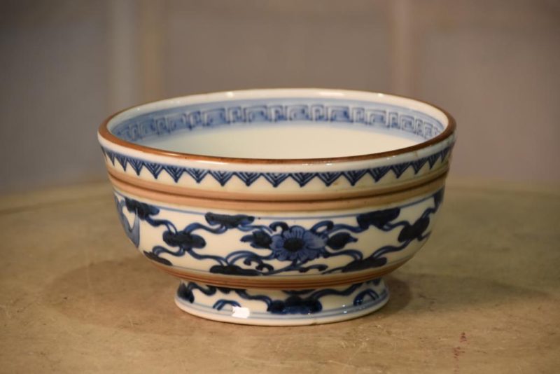 Blue and White Imari Bowl