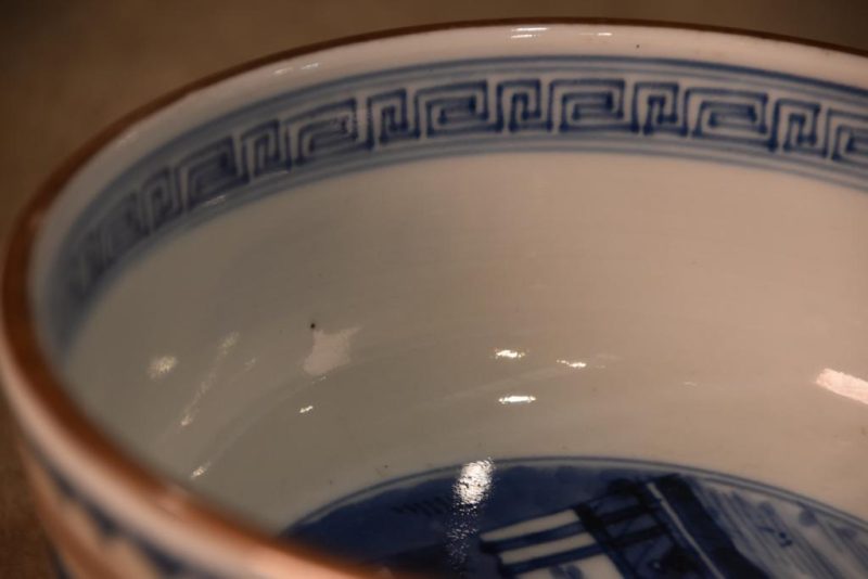 Blue and White Imari Bowl - Image 6