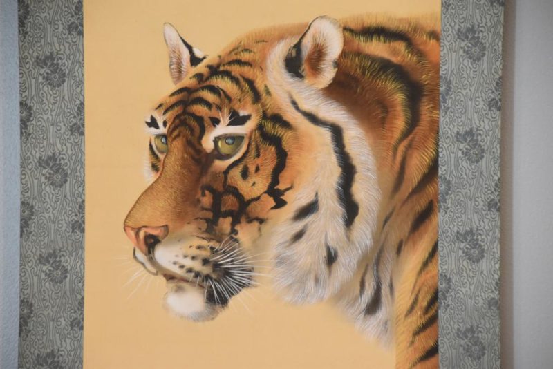 Japanese Tiger Scroll Height:2000mm - Image 8