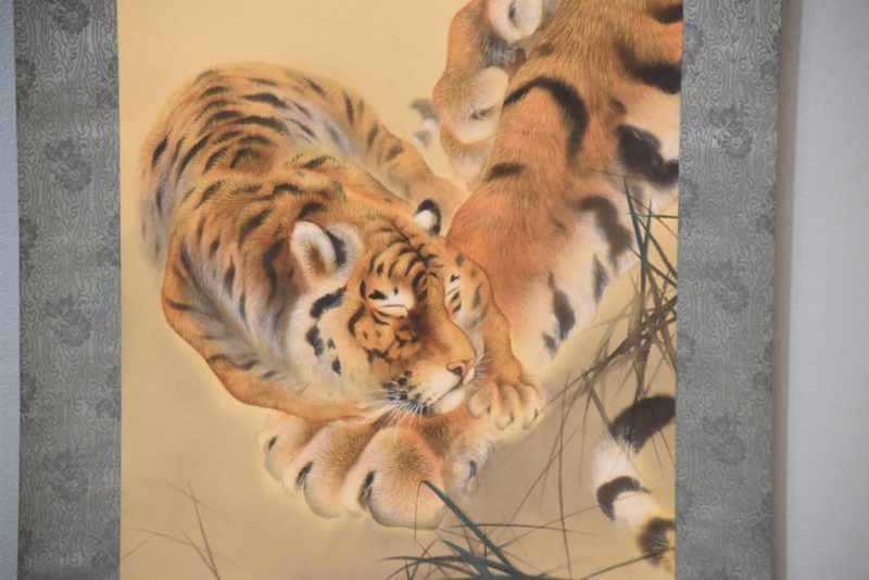 Japanese Tiger Scroll Height:2000mm - Image 6