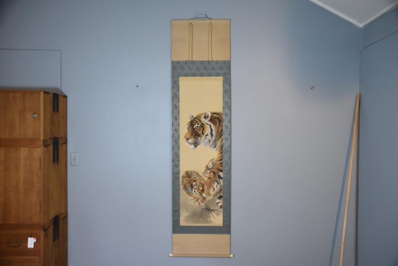 Japanese Tiger Scroll Height:2000mm - Image 2