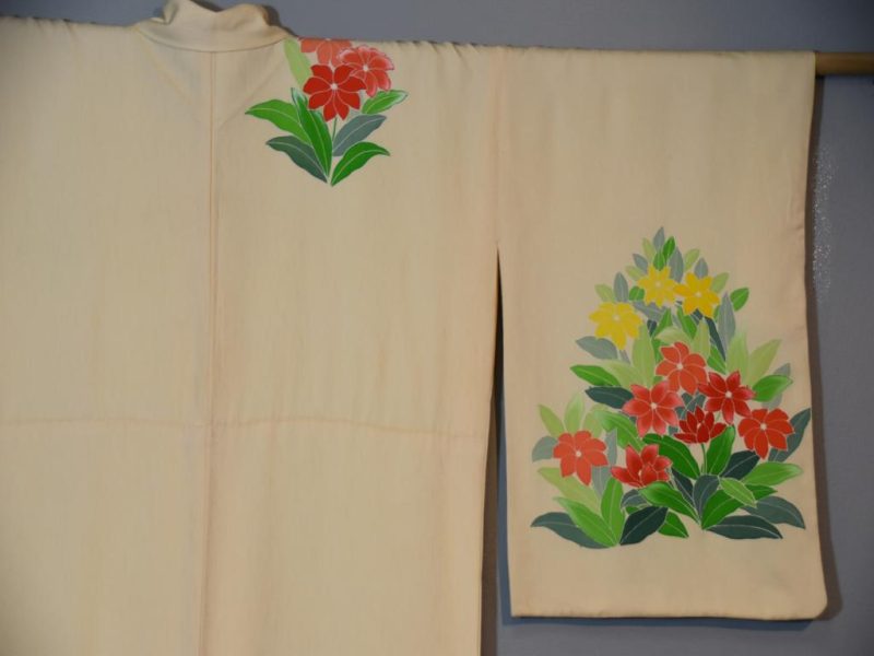 Japanese Silk Lined Kimono - Image 9