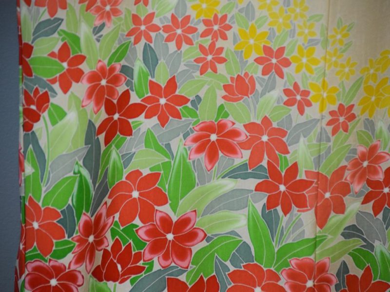 Japanese Silk Lined Kimono - Image 7